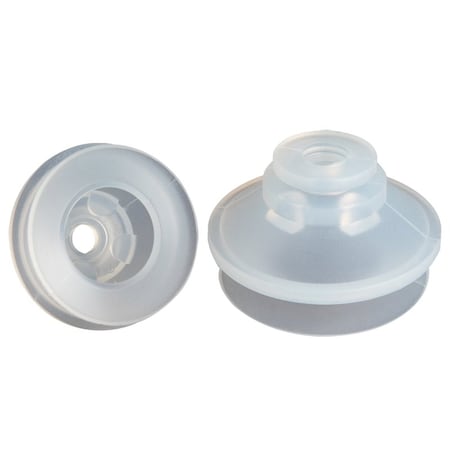 Fipa Bellows vacuum cup diam. 43 mm, Silicone transparent 23.040.045.2